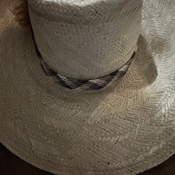 Vintage Stetson Roadrunner Straw Cowboy Hat • 1970s Western • Size 6 ¾ - Picture 9 of 9